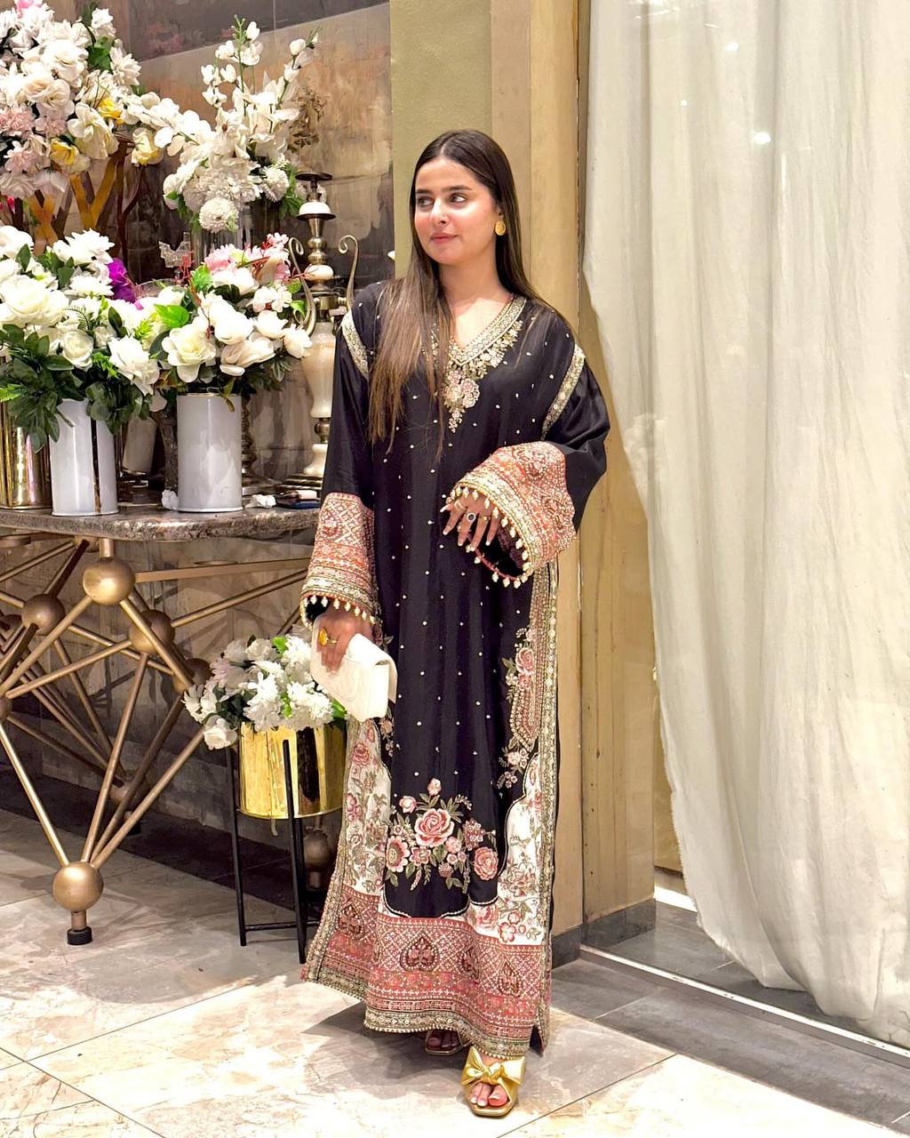 Black Star Silk Kurta Pant Set 144