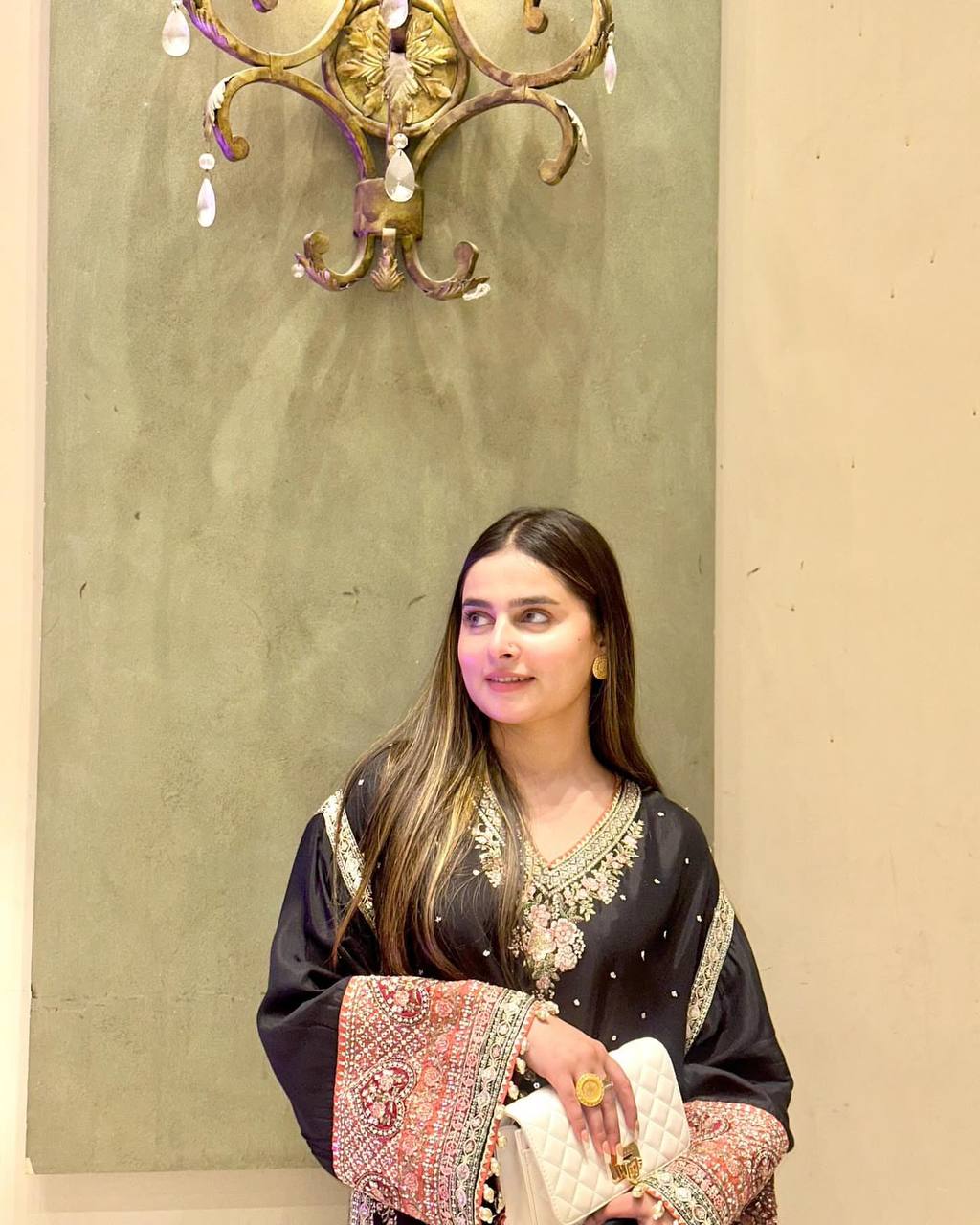 Black Star Silk Kurta Pant Set 144, view 3