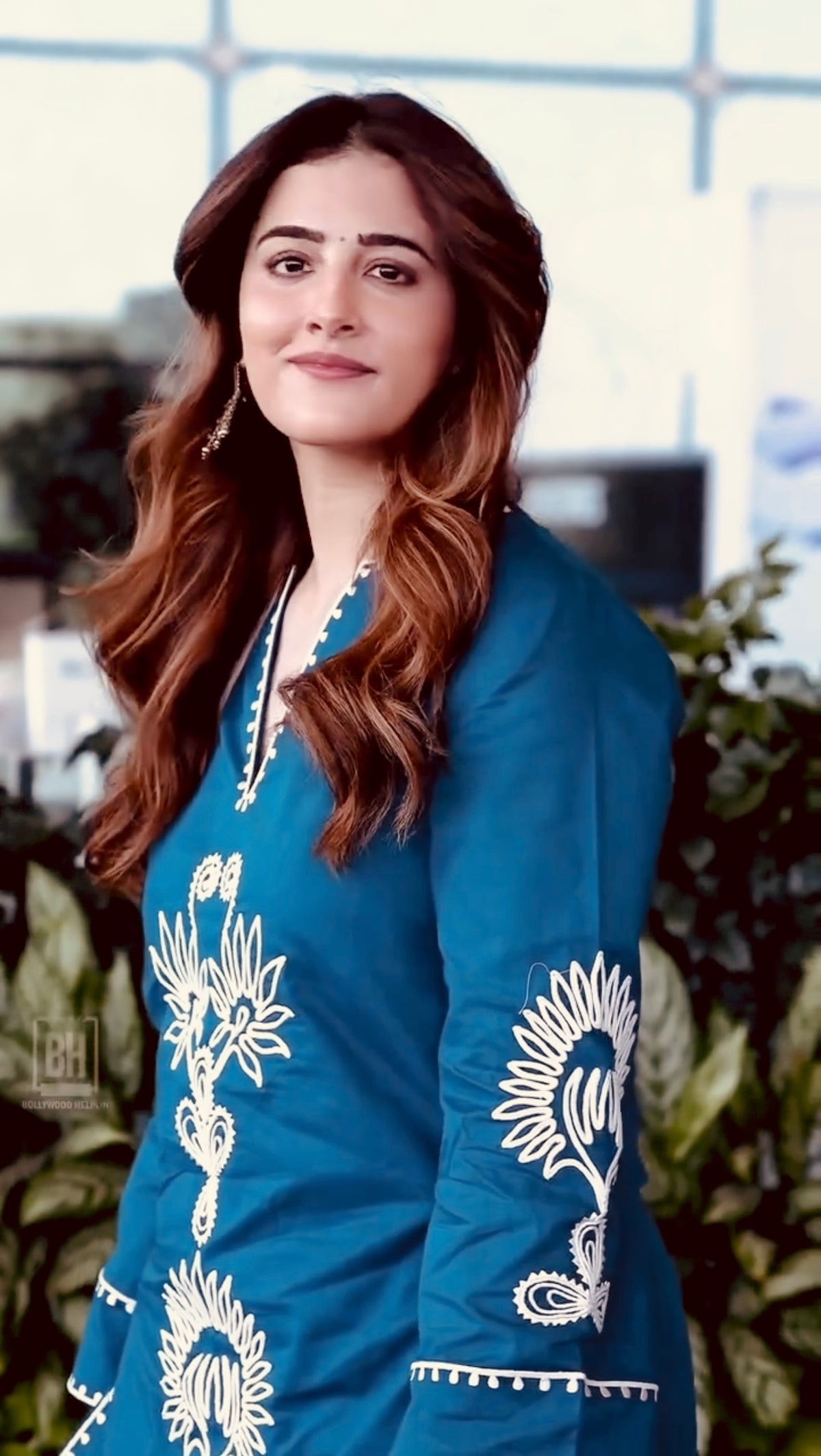 Teal Blue Rayon Co-ord Set, view 4