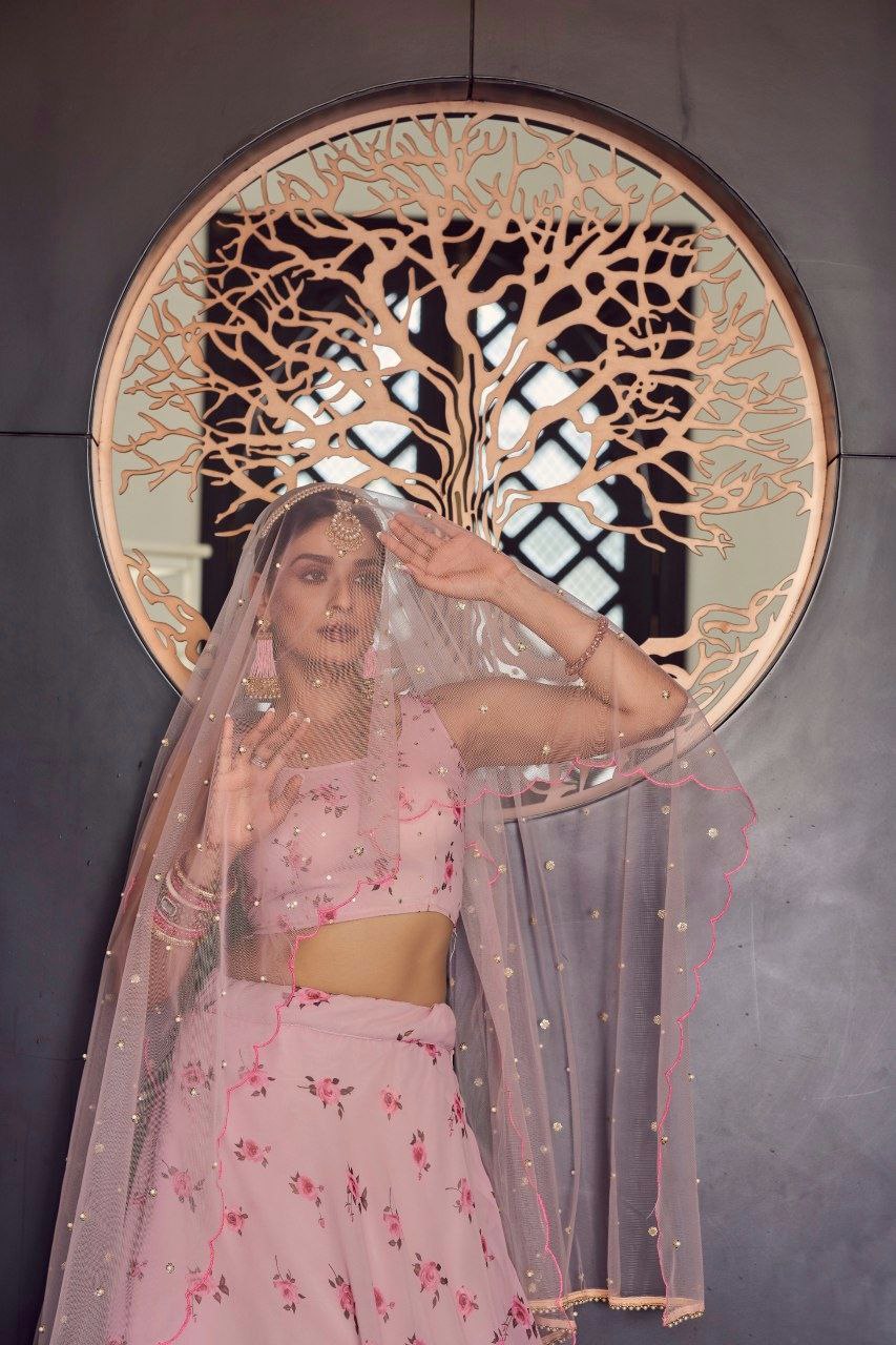 Pastel Pink Lehenga
