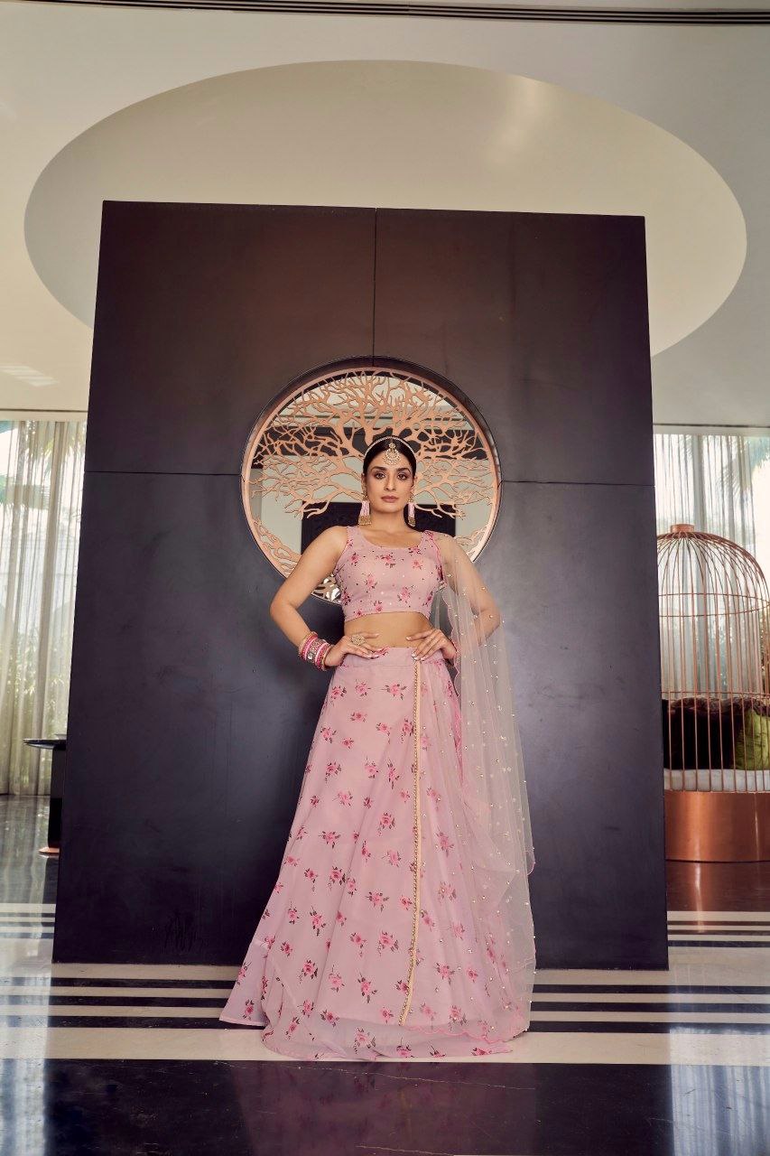 Pastel Pink Lehenga