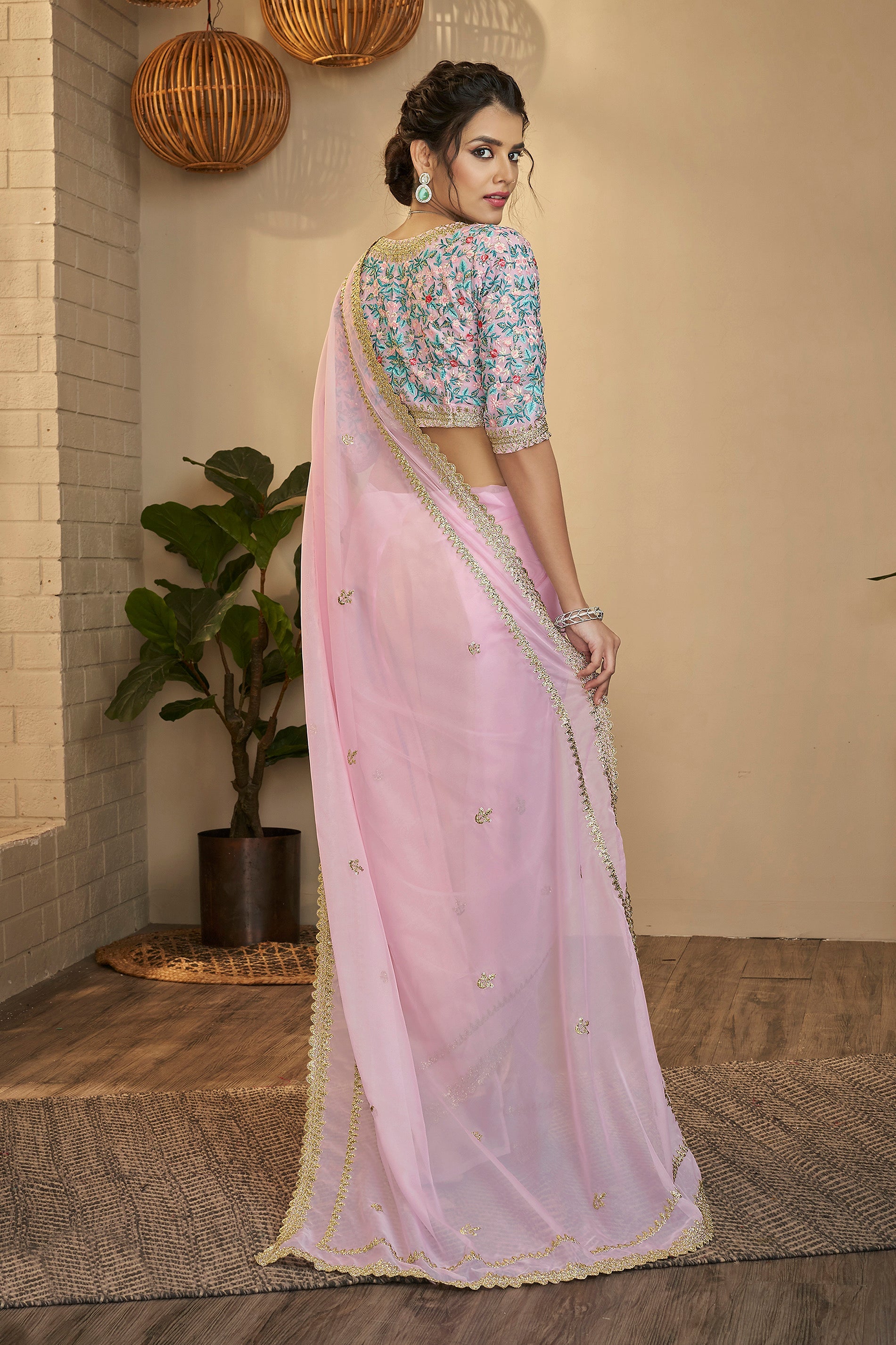 Organza Saree