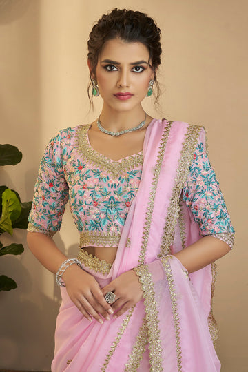 Organza Saree