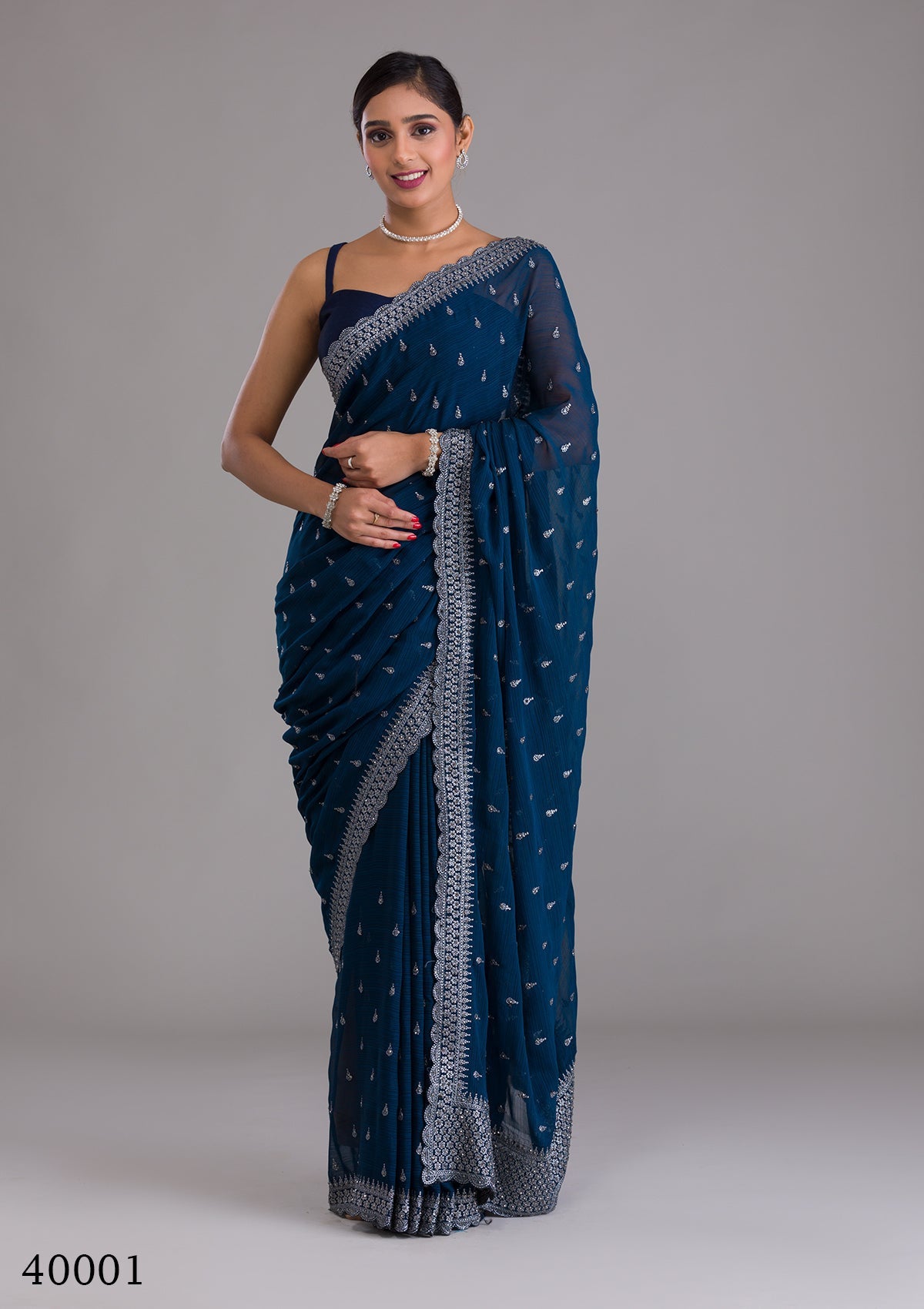 Silk Saree / Blue