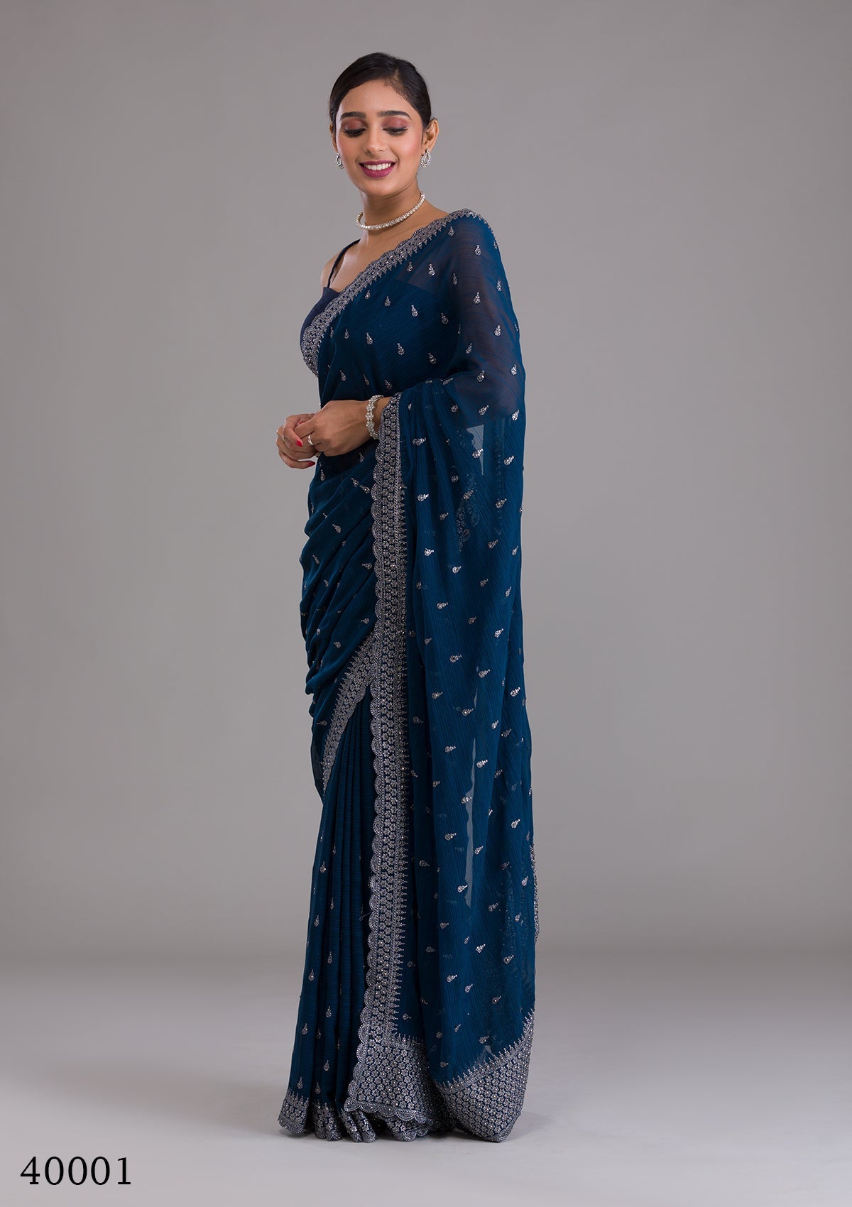 Silk Saree / Blue