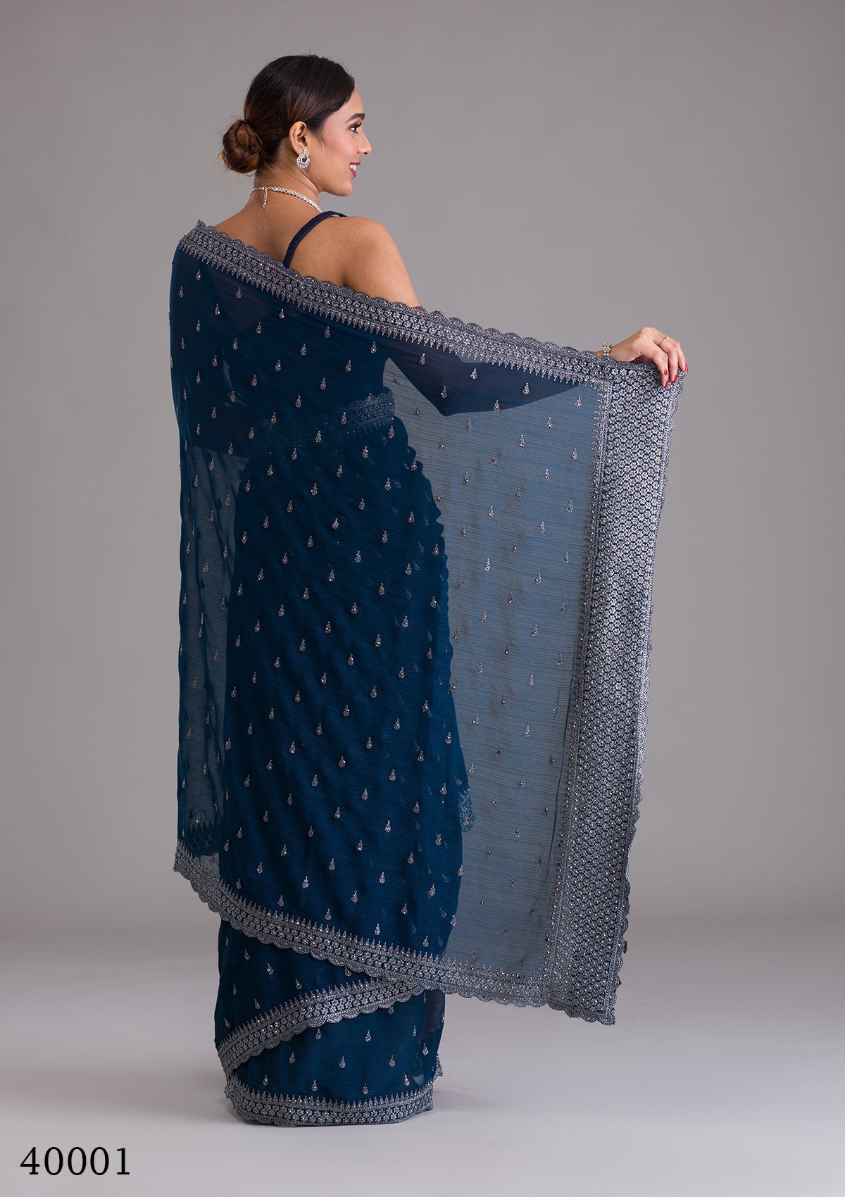 Silk Saree / Blue