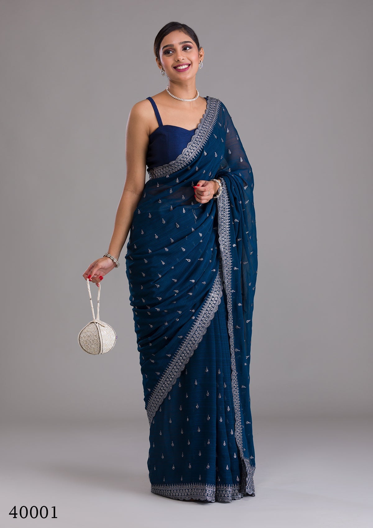 Silk Saree / Blue