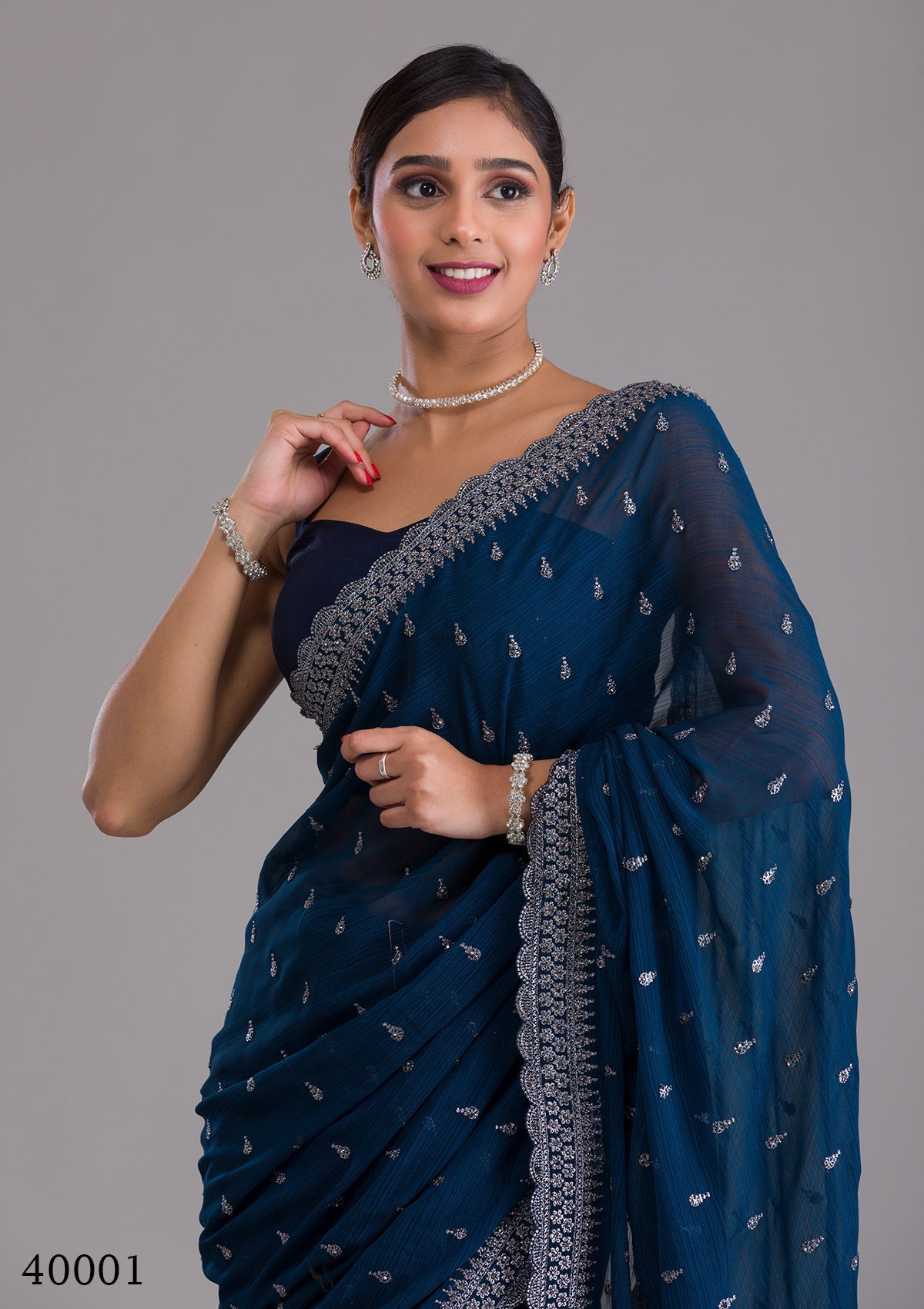 Silk Saree / Blue