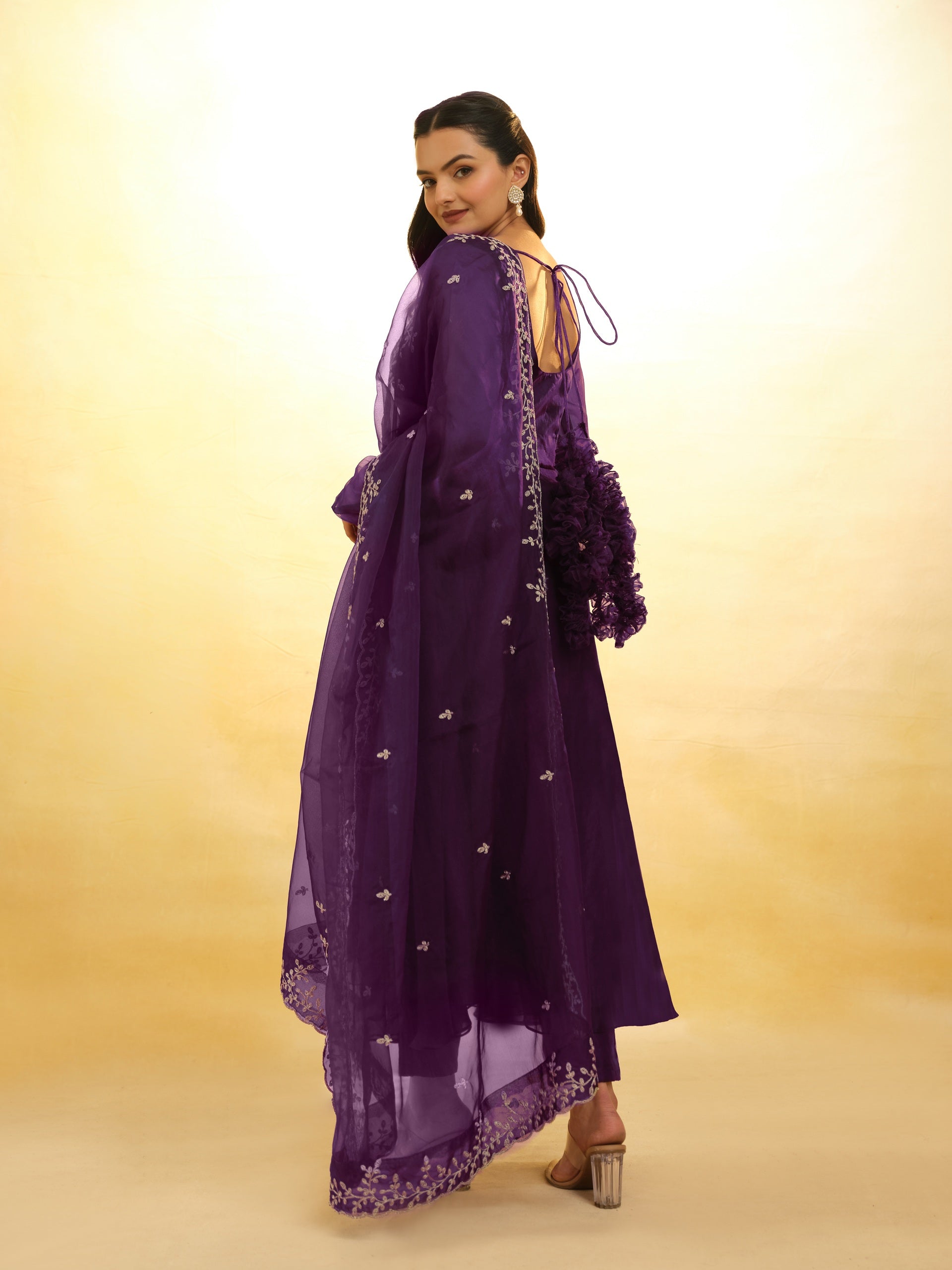 Anarkali Suit Organza