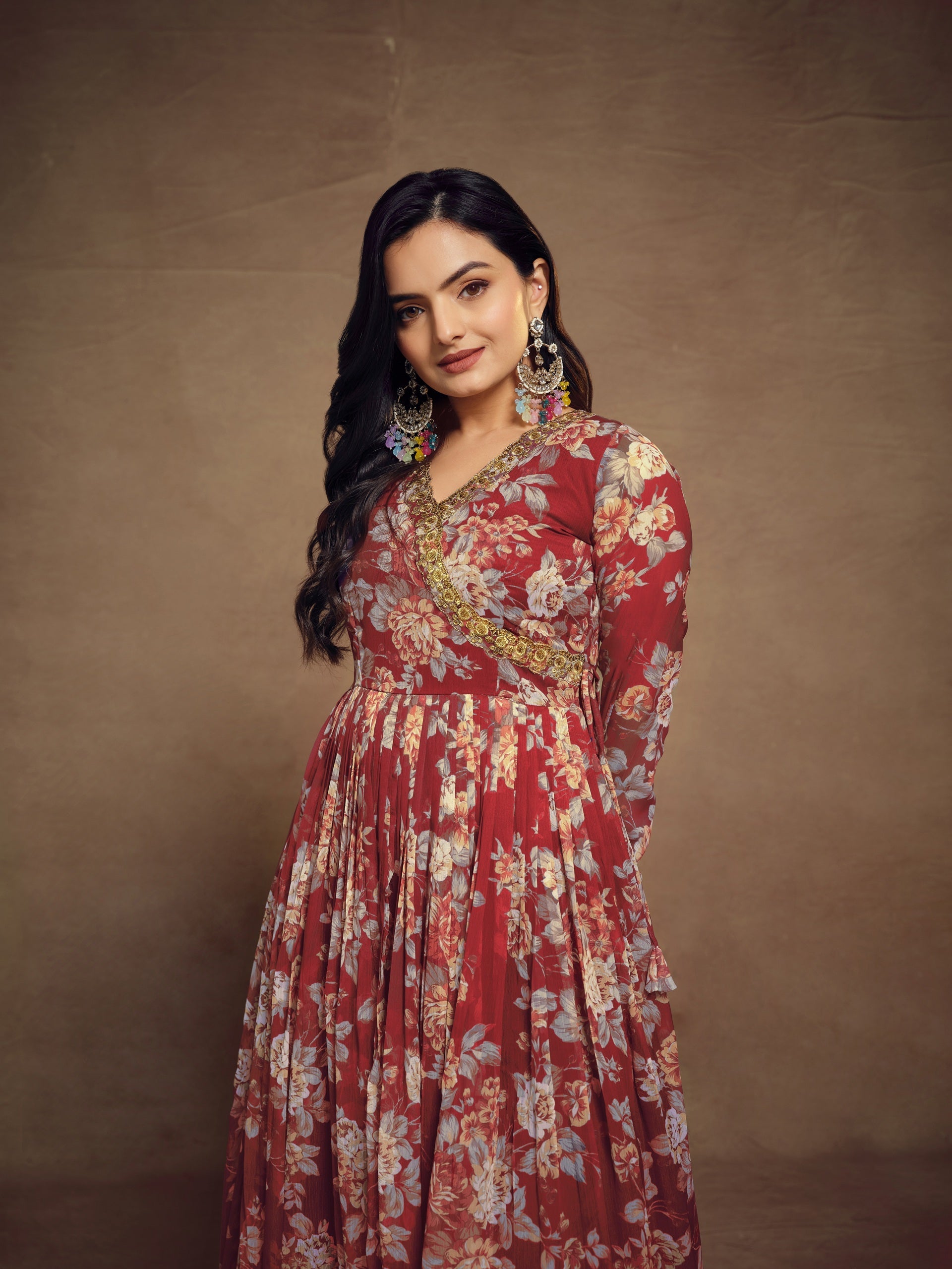 Chiffon Ready to Wear Palazzo Suit
