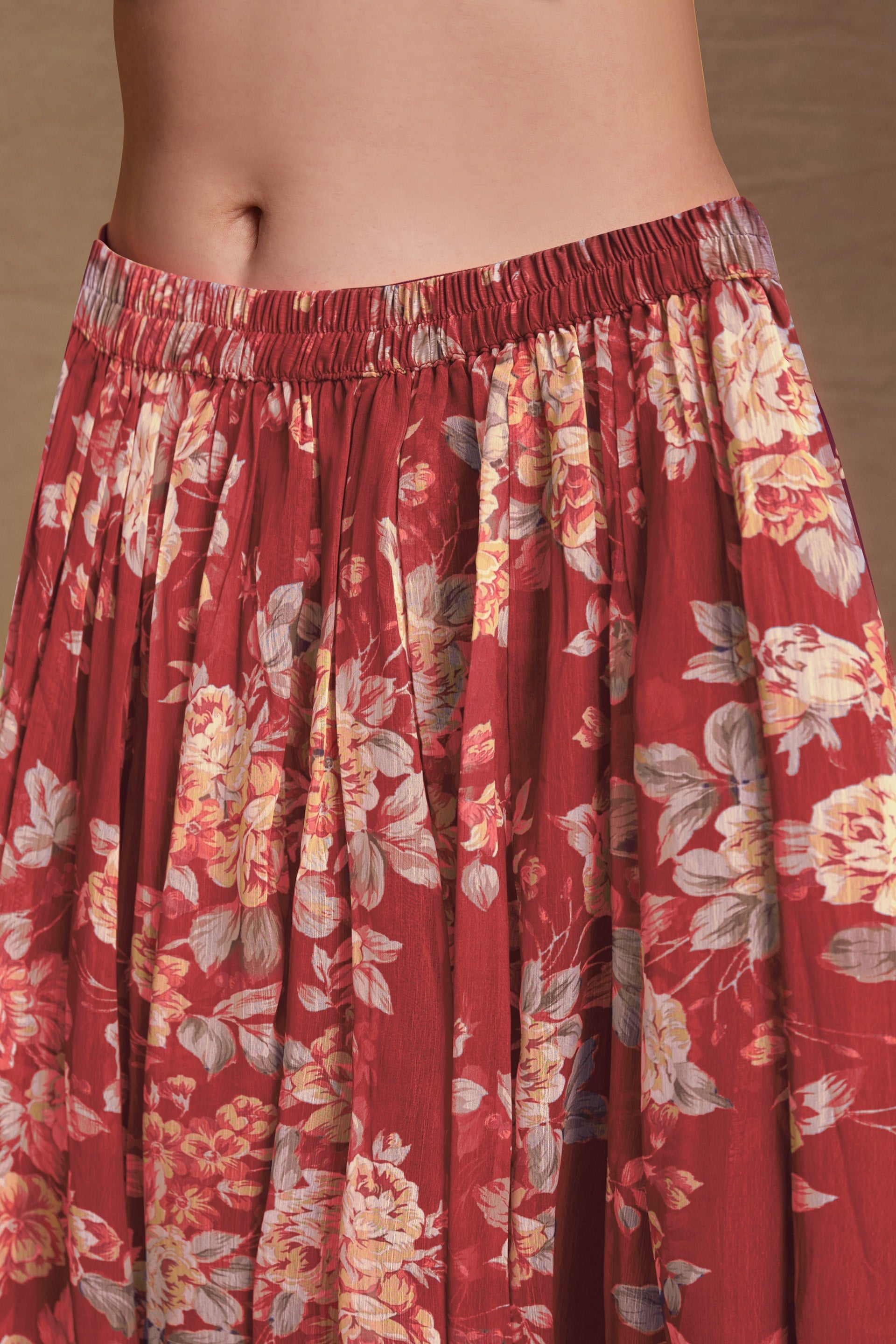 Chiffon Ready to Wear Palazzo Suit