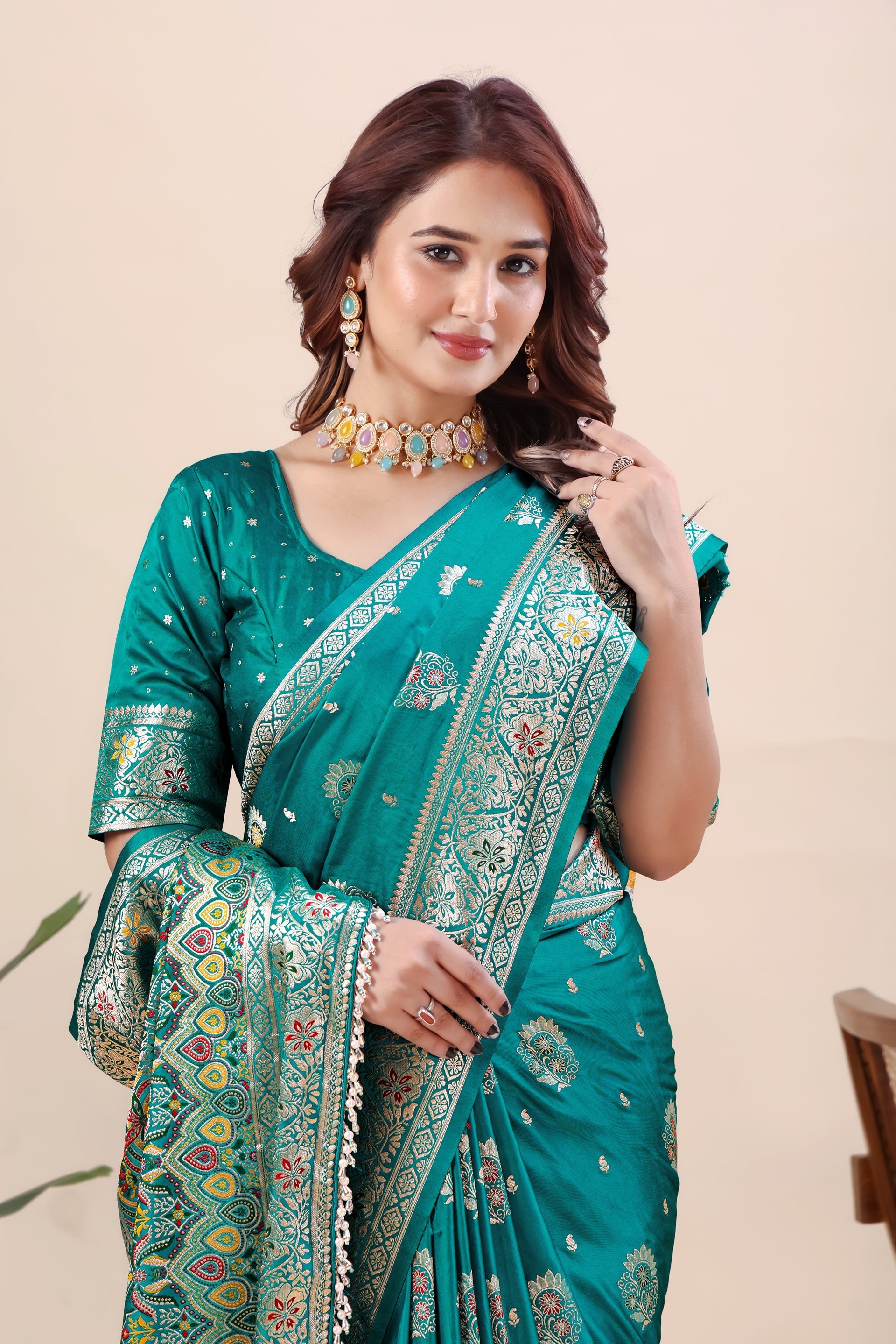 Banarasi Silk Blend Saree