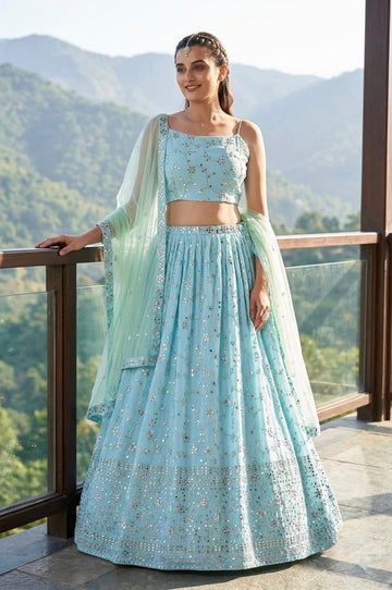 GeorgetteLehenga Choli With Dupatta.
