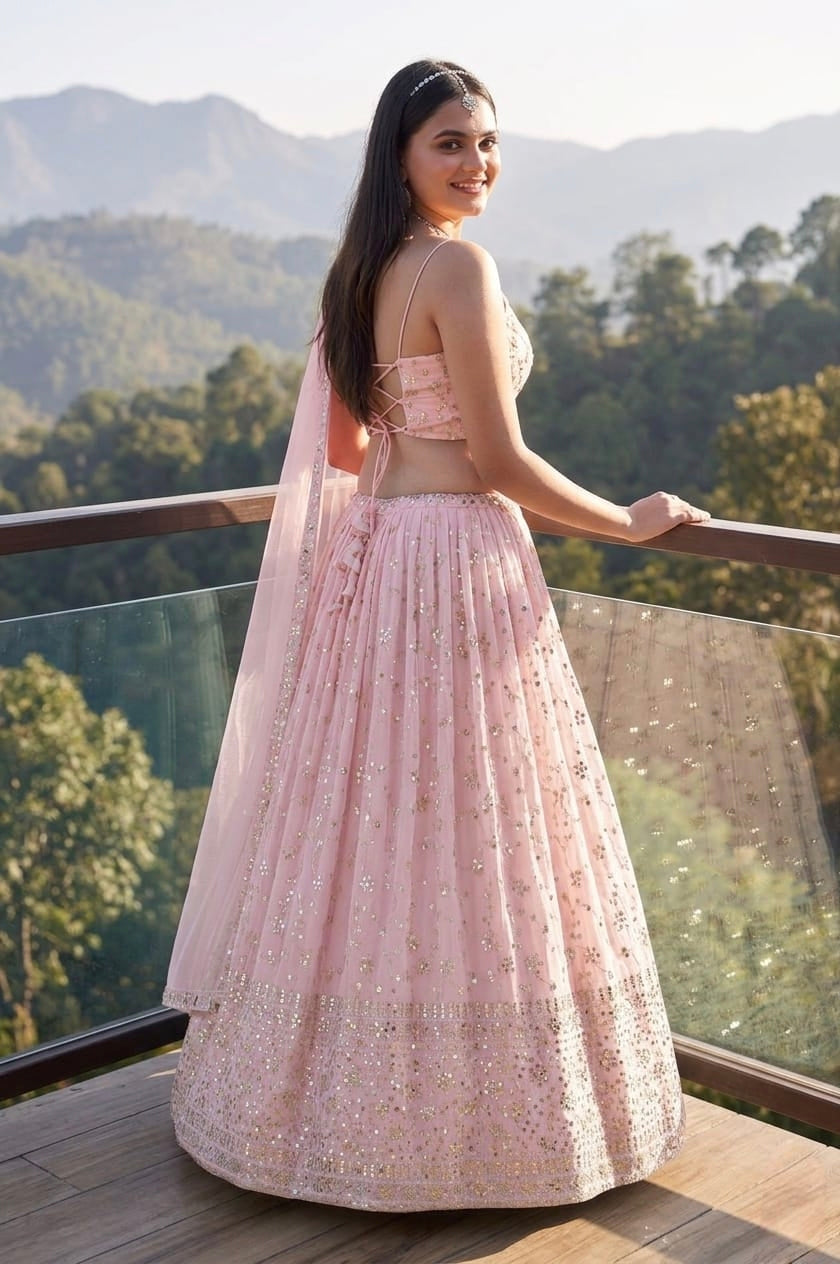 Blush Pink Lehenga Choli