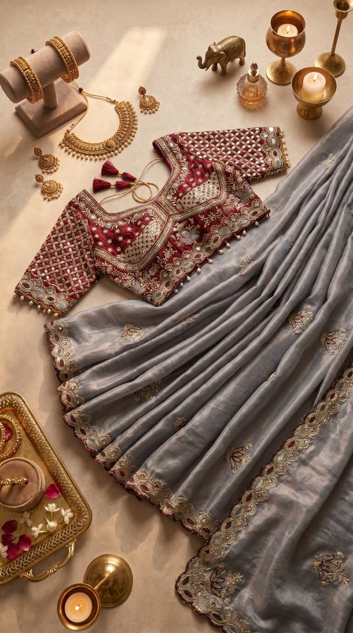 Mint Royale Elegance Saree