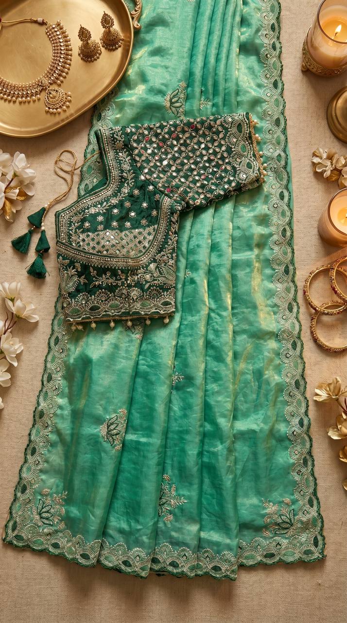 Mint Royale Elegance Saree