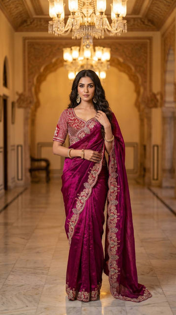 Maharani Glow Saree