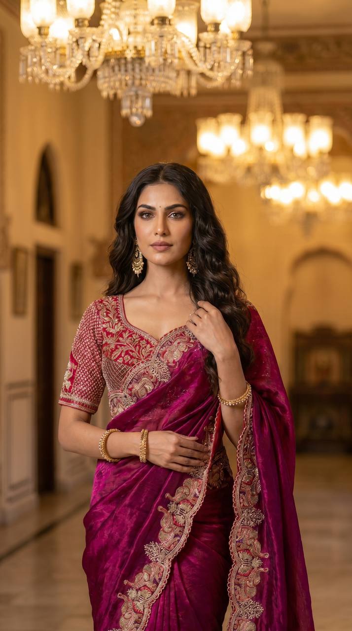 Maharani Glow Saree
