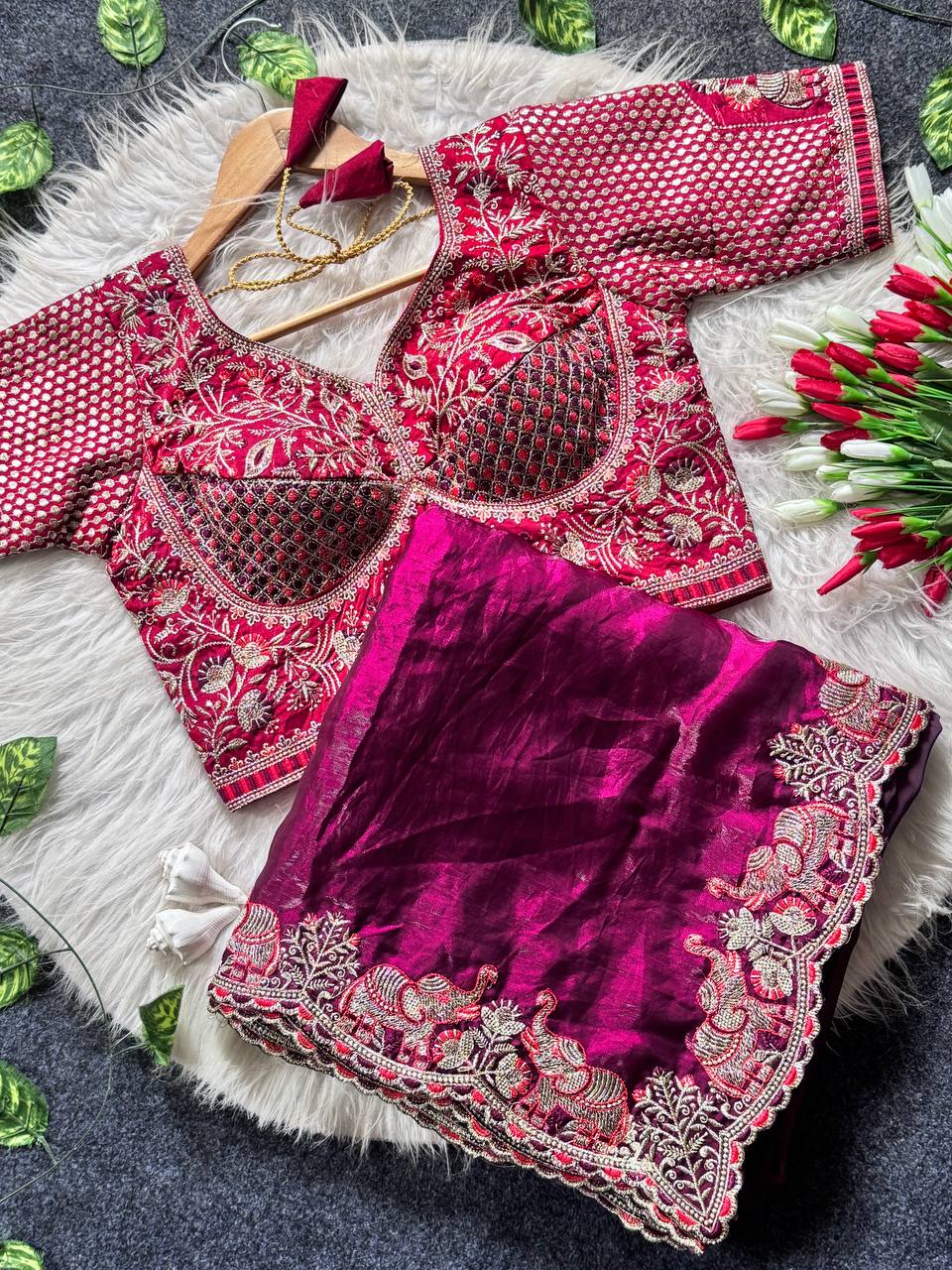 Maharani Glow Saree
