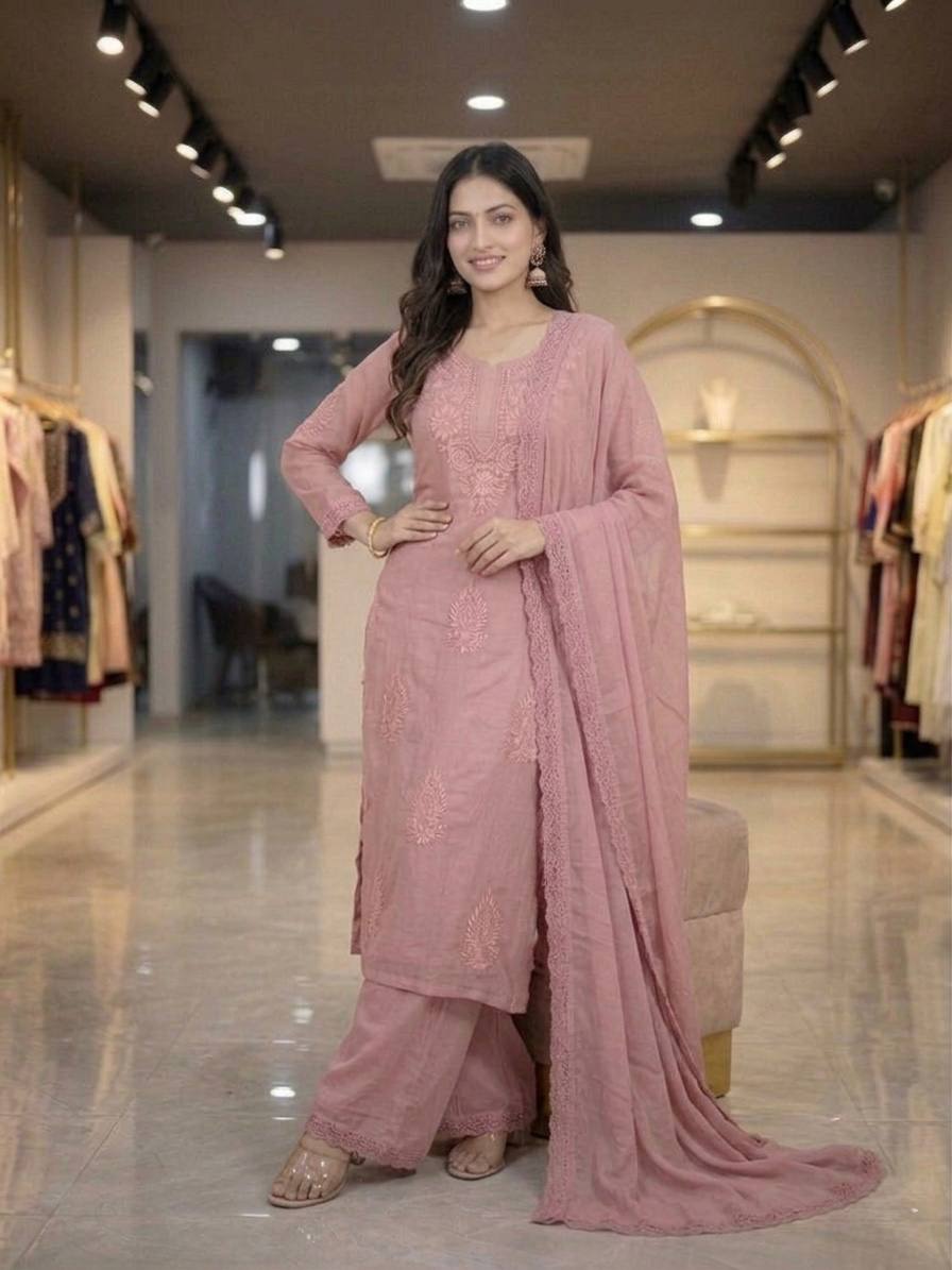 Embroidery Work Suit